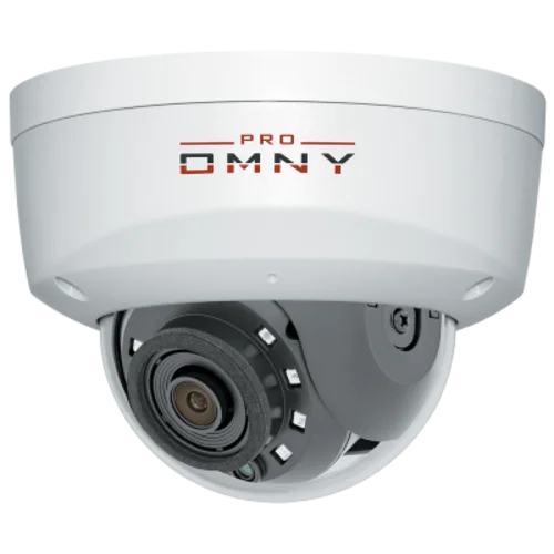 IP камера OMNY A14F 28 антивандальная купольная OMNY PRO серии Альфа. 4Мп c ИК подсветкой, 12В/PoE 802.3af, встр.мик/EasyMic, microSD, 2.8мм